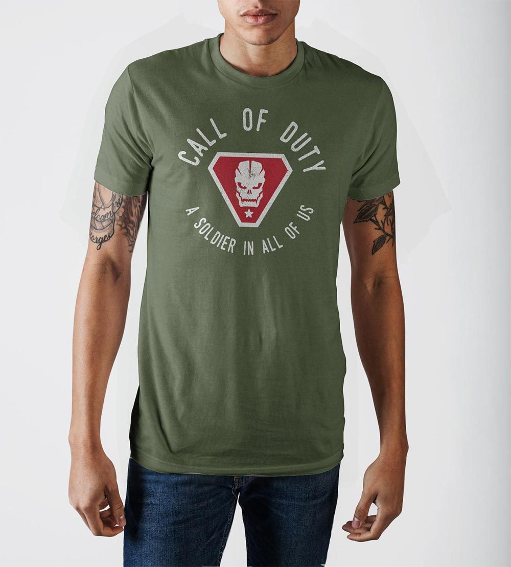 Call of Duty A Soldier in All of Us T-Shirt - GearforDuty